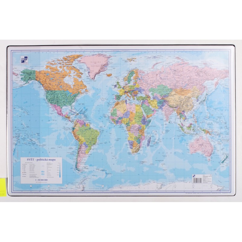 Podložka na stůl mapa Svět