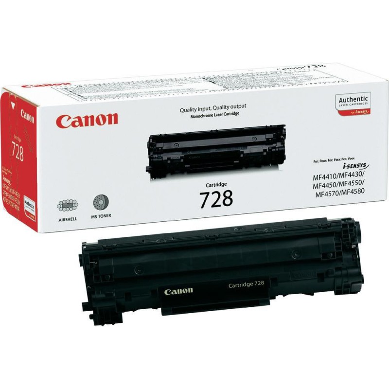 Cartridge Canon CRG728 black MF-44xx, 45xx, 4550D (2100stran)