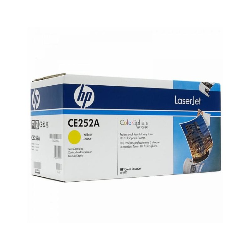 HP Cartridge CE252A yellow CLJ CP3525
