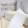 Samolepící tabelační etikety jednořadé S&K LABEL, 500 skladů