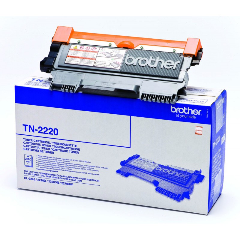 Cartridge Brother TN 2220 black pro HL2240D,HL2250DN,MFC-7460DN (2600stran)