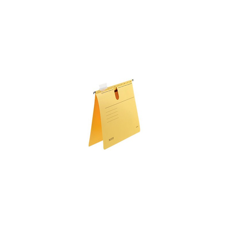 Závěsné desky Leitz ALPHA® s rychlovazačem, žlutá