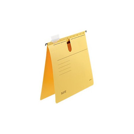 Závěsné desky Leitz ALPHA® s rychlovazačem, žlutá