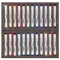KOH-I-NOOR 8514 Souprava kříd prašných uměleckých, 24 barev