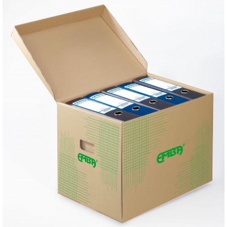 Emba Úložný box UB3, zelený tisk 425x330x300 mm