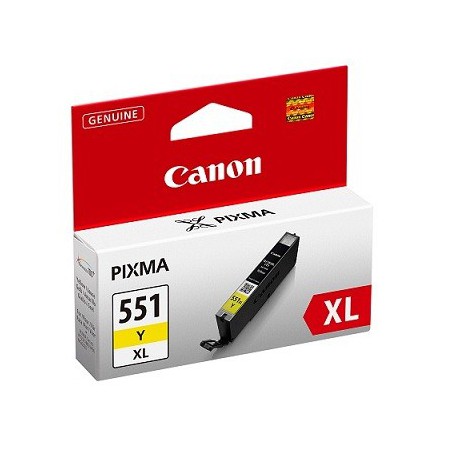 Inkoustová cartridge Canon CLI-551Y XL yellow, žlutá