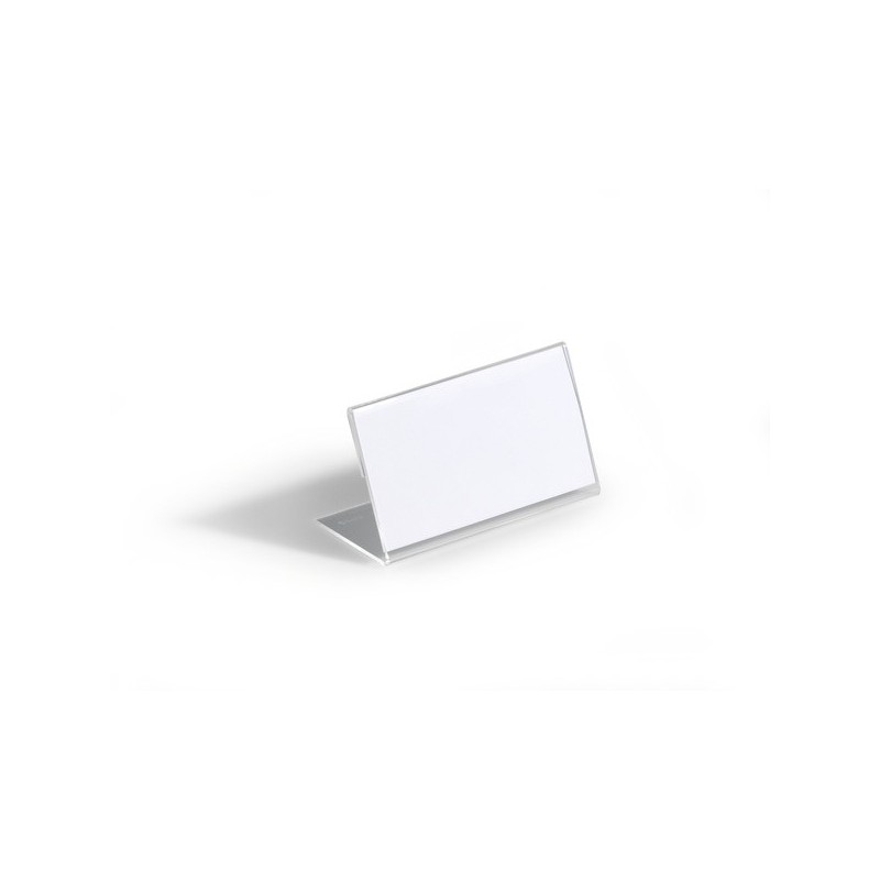 DURABLE 8054, akrylová jmenovka na stůl 64x150 mm  transparentní
