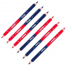 Kores Twin Jumbo červeno modrá tužka oboustranná, balení 6 ks