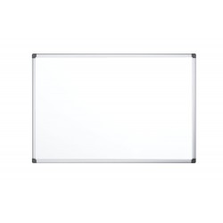 Bílá magnetická tabule, 60x90 cm, lakovaný povrch, hliníkový rám
