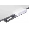 Bílá magnetická tabule, 90x120 cm, smaltovaný povrch, hliníkový rám
