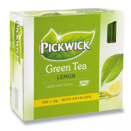 PICKWICK Zelený čaj s citronem, 20x2 g