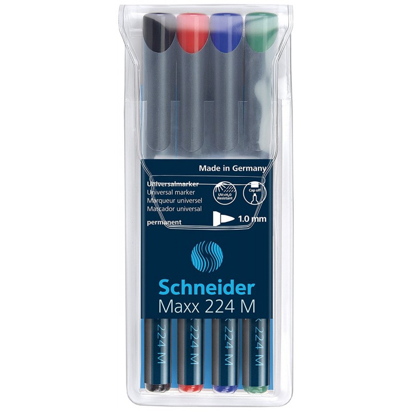 Schneider Maxx 222F, popisovač permanentní mikro hrot, stopa 0,7 mm