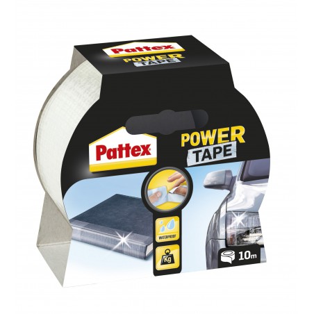 Pattex Power Tape extra silná lepící páska univerzální, 50 mm x 10 m černá