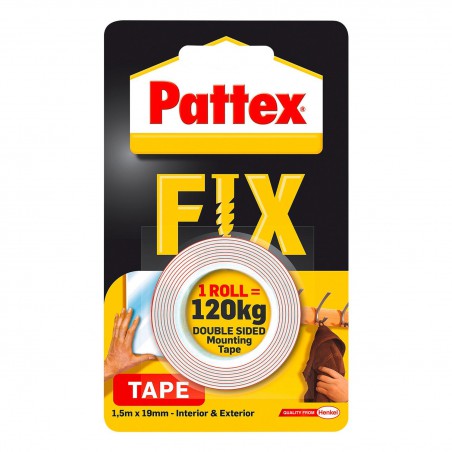 Pattex Power Tape extra silná lepící páska univerzální, 50 mm x 50 m stříbrná