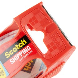 3M Scotch Packaging Tape, lepící balící páska s odvíječem hnědá, 50x20