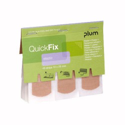 QuickFix pružná náplast - náhradní balení do zásobníku, 45 ks