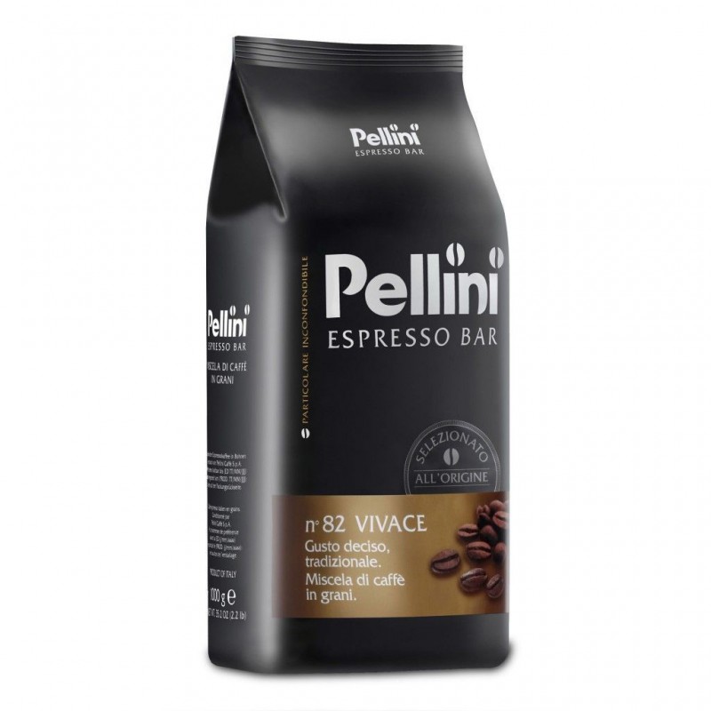 Pellini Caffè Espresso Bar Vivace n°82, zrnková káva, 1kg