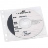 Obal CD/DVD s eurozávěsem pro kroužkové pořadače, 10ks