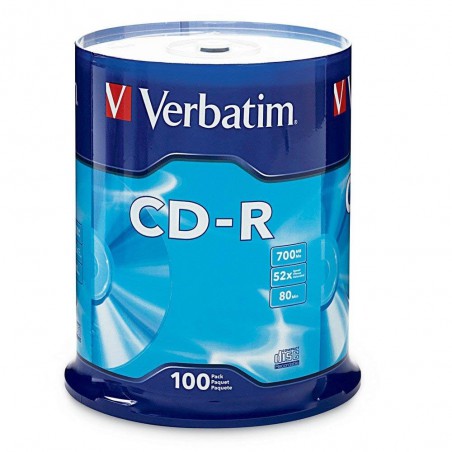 Verbatim Disk DVD-R 16x, 4.7GB, spindl 100ks