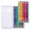 Staedtler Watercolour pencils, sada pastelek vodových a akvarelových, 12 barev, kovová krabička