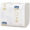 Tork Folded 114273, jemný toaletní papír dvouvrstvý Premium bílý, 7560 ks, T3