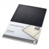 Sigel CONCEPTUM Notepad, linkovaný blok v tvrdé vazbě, 60 listů, černá, formát A4
