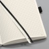 Sigel CONCEPTUM Notebook, čtverečkovaný blok v měkké vazbě, 194 listů, černá, formát A5