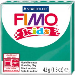 FIMO kids 8030 zelená, modelovací hmota pro děti, 42g