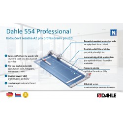 Kotoučová řezačka DAHLE 554 Professional, délka řezu 720 mm, pro formáty A2