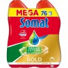 Somat Gold Anti-Grease gel do myčky, 76 dávek, 2x684 ml, duopack