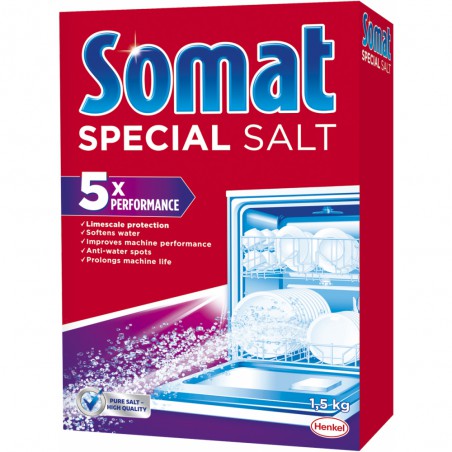 SOMAT sůl do myčky nádobí, 1,5 kg