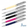 Pelikan Jazz, Kuličkové pero K35, kovový stříbrný klip, černé tělo