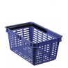 Durable nákupní košík plast, 19 litrů, modrá