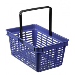 Durable nákupní košík plast, 19 litrů, modrá