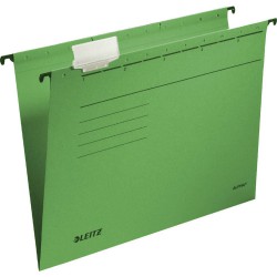 Závěsné desky Leitz ALPHA® typu "V", zelená