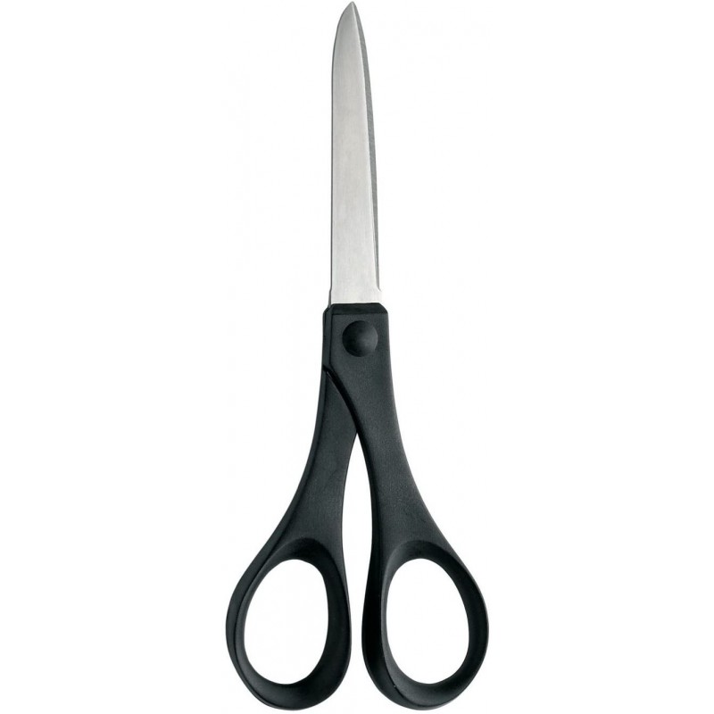 Fiskars nůžky univerzální, 18 cm, Essential, černé