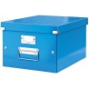 Střední archivační krabice Leitz Click & Store, formát A4, modrá