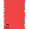 Kartonové barevné rozlišovače A4 Esselte Economy, 12 barevných listů