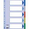 Plastové barevné rozlišovače A4 Esselte, 5 barevných listů