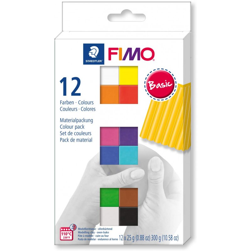 FIMO Soft BASIC, sada 12 barev 25 g