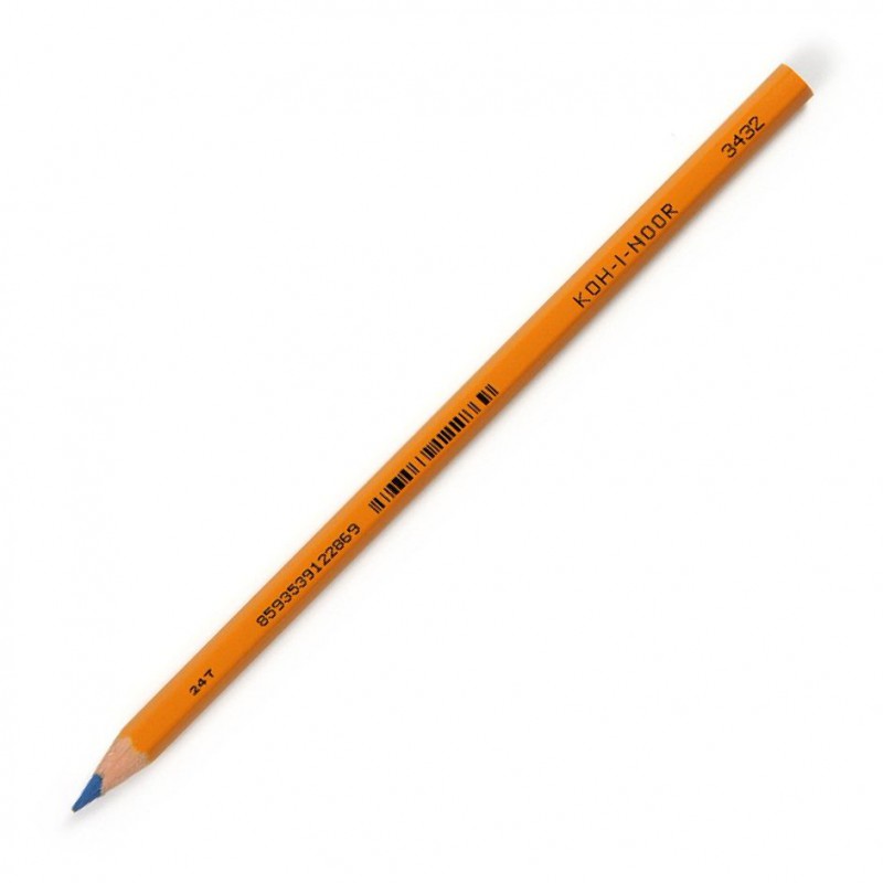 Koh-i-noor tužka barevná kancelářská 3432, modrá