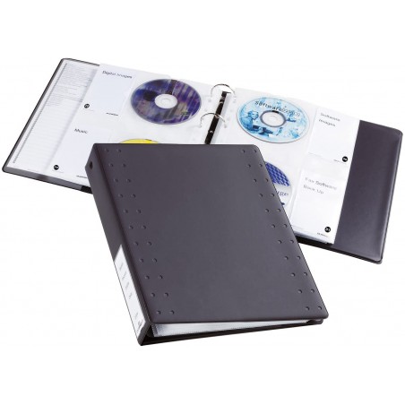 Durable 5227, CD/DVD INDEX 40, kroužkový pořadač pro CD/DVD s indexem