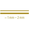 Staedtler Design Journey Metallic Pen 8323, permanentní dekorační popisovač, sada 10 barev