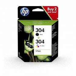 Inkoustová cartridge multipack HP 304 černá + barevná, 3JB05AE