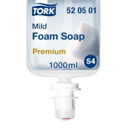 Tork 520501, jemné pěnové mýdlo Premium, 1 litr - 2500 dávek, S4