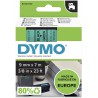 DYMO 40919 polyester páska 9mm x 7m typ D1, černá na zelené, S0720740