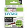 DYMO 45805 polyester páska 19mm x 7m typ D1, červená na bílé, S0720850