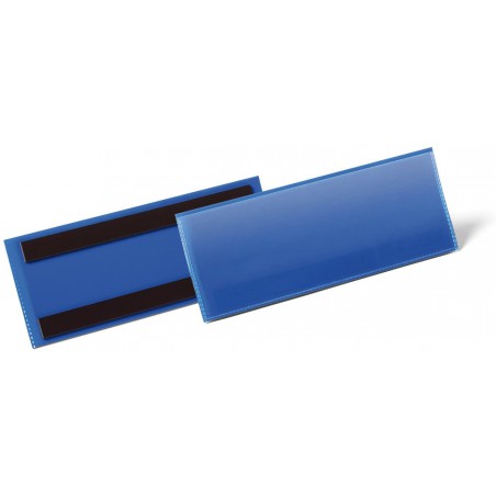 Durable 1757, Magnetická kapsa na dokumenty 210x74 mm, modrá
