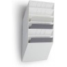 Durable prospektový stojan FLEXIBOXX 6, formát A4 na šířku, bílá
