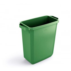 Durable DURABIN 60, zelený odpadkový koš obdélníkového tvaru, kapacita 60 litrů